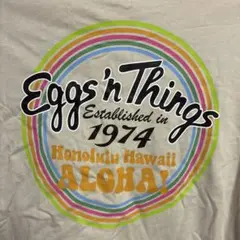 UNIQLO Eggs'n Things ベージュ Tシャツ