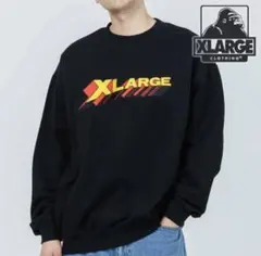 XLARGE 黒 トレーナー・スウェット