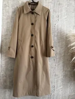 新品未使用品　ユニクロ　UNIQLO　ベージュ ロングステンカラーコート