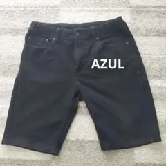 AZUL by moussy ブラック ハーフパンツ ショートパンツのサムネイル