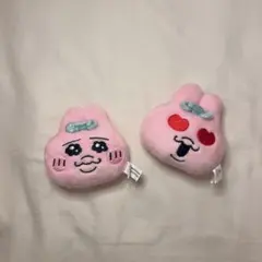 おぱんちゅうさぎ 韓国限定 フェイスランダムトイ ぬいぐるみ マスコット 2個