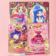 プリキュアオールスターズ DCD カード 4枚セット
