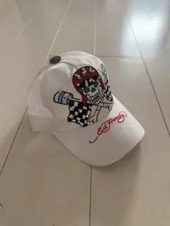 Ed Hardy スカルデザインキャップ キャップ　Y2K エドハーディー