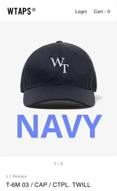 WTAPS 25SS T-6M 03 / CAP / CTPL TWILL - メルカリ