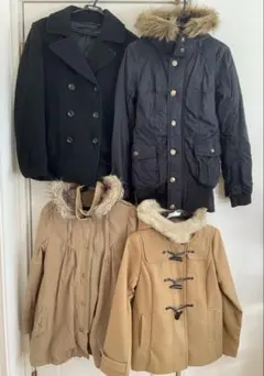 レディース コート アウター まとめ売り 4点セット