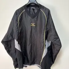 Mizuno ピステ・ウィンドブレーカー XO ブラック・グレー