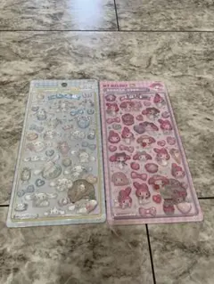 国内　正規品　マイメロディ シナモロール　ボンボンドロップシール セット