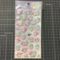 ぷくっとシール サンリオ リトルツインスターズ キキララ