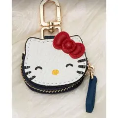 キーチェーン ハローキティ 小物入れ 小銭 コインケース キティ にっこり