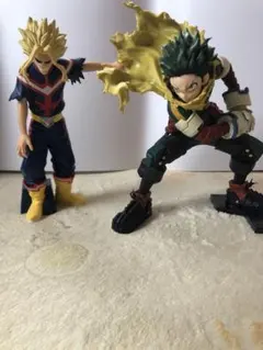 僕のヒーローアカデミア　緑谷出久　オールマイト　フィギュア　2体セット