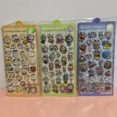 3枚セット　ボンボンドロップウォーターシール