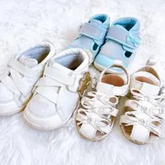 女の子キッズ靴14.0cmまとめ売り イフミー バースデイ スニーカー サンダル