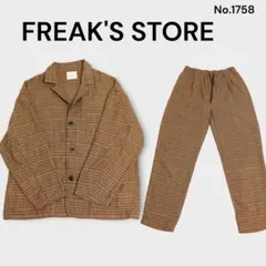 FREAK'S STORE チェック柄　セットアップ　ジャケット×パンツ