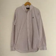 Ralph Lauren スリムフィット チェックシャツ M