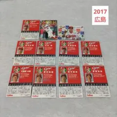 2017 プロ野球チップスカード/広島