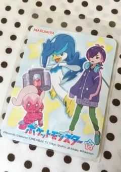 丸美屋 期間限定 ポケモンシール ドット＆ウェーニバル＆ナカヌチャン