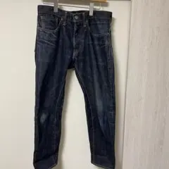 scye サイ　バックステッチ　立体裁断　デニム 29 インディゴ　ツイスト