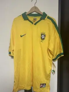 NIKE　ブラジル代表 94 Gameday　インスパイアトップ　L　ナイキ NIKE ナイキ ストリートガト(ブルー×イエロー) DC8466 437
