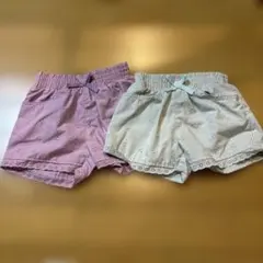 西松屋　ショートパンツ　2点セット　110