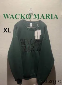 【XL】 WackoMaria ワコマリア ロゴ刺繍 タグ有り 長袖　スウェットのサムネイル
