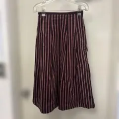スカート ストライプ