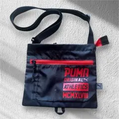 PUMA ショルダーバッグ サコッシュ 黒 カーキ オレンジ