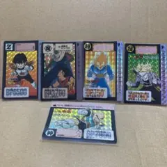 【当時もの】ドラゴンボールカード本弾カードダス５枚30