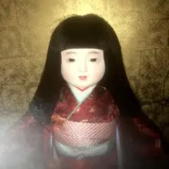 市松人形 初代　松乾斎東光　徳山　 昭和初期 42cm 12号 モダン着物 簪 市松人形 初代 松乾斎東光 徳山 昭和初期 42cm 12号 モダン着物 簪