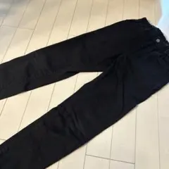 UNIQLO キッズ ロングパンツ ブラック 130
