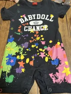 BABYDOLL カラフルロンパース