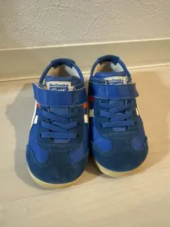 Onitsuka Tiger 青 スニーカー ベルクロ