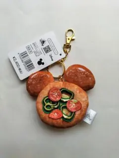 Disney ミッキー ピザ ぬいぐるみ キーチェーンのサムネイル