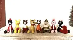 【そろそろ出品やめます！お急ぎを！】木製人形8体