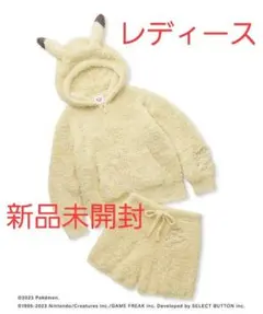 【ポケモンスリープ】ジェラート ピカチュウパーカ&ショートパンツセット