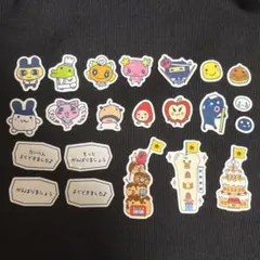 たまごっち　プチプチおみせっち　キラキラフレークシール　ベーシック　ぶっさんてん