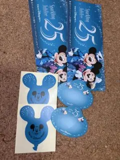 東京ディズニーシー 25周年 スパークリングジュビリー ステッカー