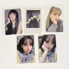 BLACKPINK リサ トレカ 5枚セット