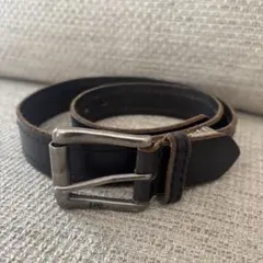Lee 黒 レザー ベルト