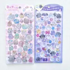 うるちゅるポップシール オバケーヌ 2枚セット