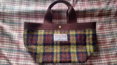 ハリスツイード ハンドバッグ HEMING'S 天然毛 Harris Tweedのサムネイル