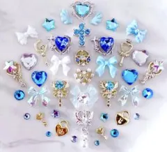 ネイルパーツ 美少女戦士 セーラームーン セーラーマーキュリー 水色 179