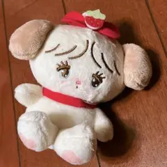 mikko characters いちごマスコット スフレ　ストラップ