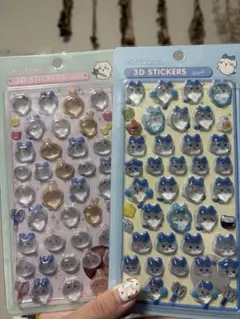 セール！即日発送！！ちいかわ　ボンボンドロップシール　3D 2枚セット