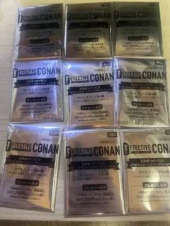 名探偵コナンTCGスペシャルカードスリーブキャンペーン10枚入り9個セット未開封