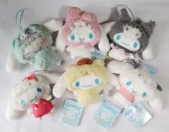 シナモロール　20周年　みんなの着ぐるみマスコット　ぬいぐるみ　全6種　激レア