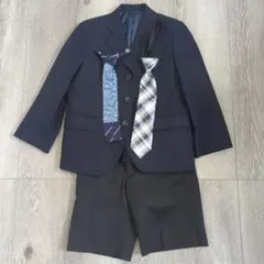 ミキハウスコレクション 子供用スーツ ネイビー
