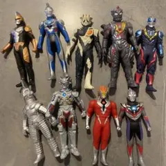 ウルトラマンソフビ9体セット　01