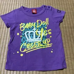 BABY DOLL 紫 グラフィックTシャツ