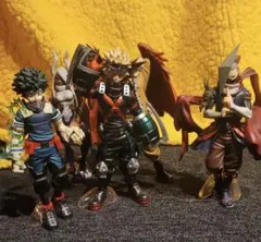 僕のヒーローアカデミア フィギュア　5体セット　爆豪勝己　緑谷出久