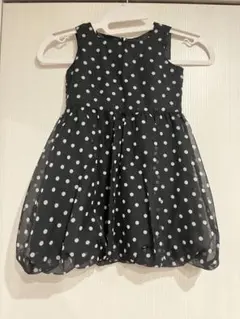 COMME CA ISM ノースリーブドットワンピース 100A